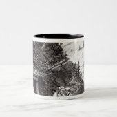 Gold- en zilvermijning tweekleurige koffiemok (Center)