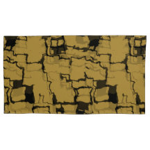 Gold en zwart Abstract