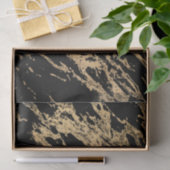 Gold- en zwarte marmer tissuepapier (Geschenk)