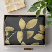 Gold- en zwarte Waterverf Tissuepapier (Geschenk)
