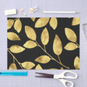 Gold- en zwarte Waterverf Tissuepapier (Craft)