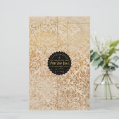 Gold Ephemera  zeeppapier - Satin (Staand voorkant)