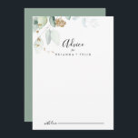 Gold Eucalyptus Calligraphy Wedding Advieskaart<br><div class="desc">Deze gouden eucalyptuskalligrafie-bruiloft is perfect voor een ritueel huwelijk. Dit artistieke ontwerp kenmerkt handgetekende waterverf goud en groene bladeren, die de natuurlijke schoonheid inspireren. Deze kaarten zijn perfect voor een bruiloft, vrijgezellenfeest, baby shower, graduatiedag en nog veel meer. Pas de kaarten aan met de namen van de bruid en de...</div>
