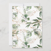 Gold Eucalyptus Elegant - Website met details Kaart (Achterkant)