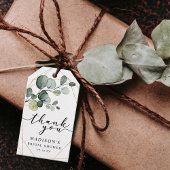 Gold Eucalyptus Greenery Vrijgezellenfeest Favor Cadeaulabel