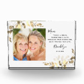 Gold Eucalyptus moeder van het Bride-fotoblok Fotoblokken (Voorkant)