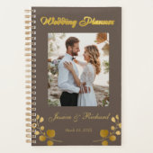 Gold Eucalyptus PHOTO Wedding Planner (Voorkant)