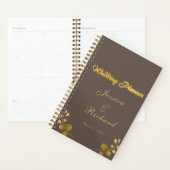 Gold Eucalyptus Wedding Planner (Display)