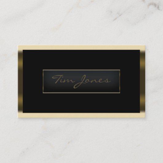 Gold Exec Visitekaartje (Voorkant)