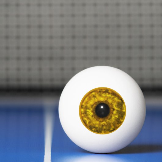Gold Eyeball Pingpongbal (Net)