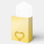 Gold Fade Heart Bedankdoosjes (Geopend)