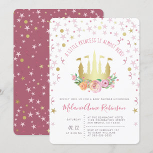 Gold Fairy Castle Twinkle Star Little Princess Kaart