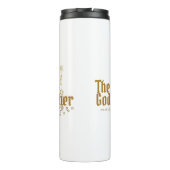 Gold Fairy  de peetmoeder Thermosbeker (Achterkant)