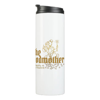 Gold Fairy de peetmoeder Thermosbeker