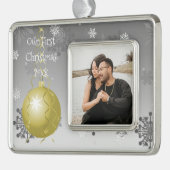 Gold Fancy kerstomhuld Ornament (Links)