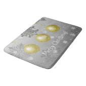 Gold Fancy kerstsieraad Bath Mat (Gekanteld)