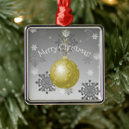 Gold Fancy kerstsieraardenkeramisch Ornament (Boom)