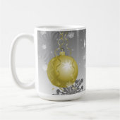 Gold Fancy kerstsierkoffie-Mok Koffiemok (Links)