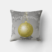 Gold Fancy kerstsierSierkussen Kussen (Achterkant)