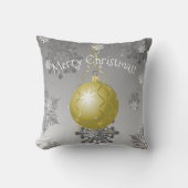 Gold Fancy kerstsierSierkussen Kussen (Voorkant)