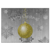 Gold Fancy kerstversieringsbord Snijplank (Voorkant)