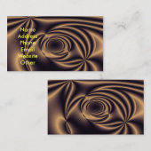 Gold Fantasy-Visitekaartjes Visitekaartje (Voorkant / Achterkant)