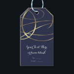 Gold Faux-Folie Alle kleuren Cadeaulabel<br><div class="desc">Gold Faux Folie elke kleur die het Label van de cadeautjes van de bruidskleur kan verdragen. Pas aan hoe je wilt. Overeenkomende objecten zijn beschikbaar.</div>