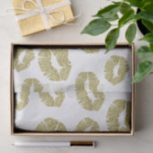 Gold Faux Glitter Kusses Tissuepapier (Geschenk)