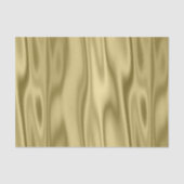 Gold Faux satin Fabric in mappen Tissuepapier (Voorkant)