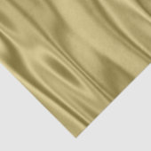 Gold Faux satin Fabric in mappen Tissuepapier (Detail)