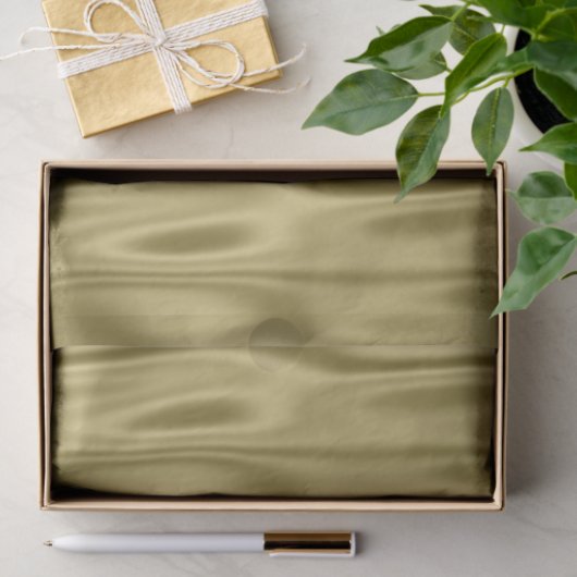 Gold Faux satin Fabric in mappen Tissuepapier (Geschenk)