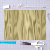 Gold Faux satin Fabric in mappen Tissuepapier (Craft)