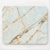 Gold Faux Shining Marble Pattern Girly Muismat (Voorkant)