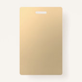 Gold Faux VIP DJ Badge (Achterkant)