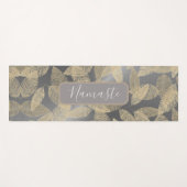 Gold Feathers op speciaal gepersonaliseerde stijlv Yogamat (Voorkant (horizontaal))