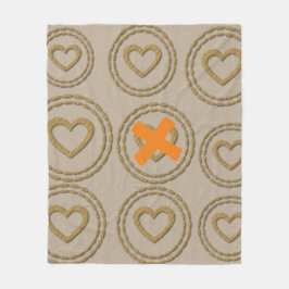 Gold Feestdagen Vibe Fleece Deken