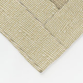 Gold Feestdagen Vibe Fleece Deken (Hoek)