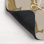 Gold Feestdagen Vibe Muismat (Hoek)