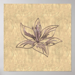 Gold Feestdagen Vibe Poster