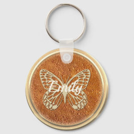 Gold Feestdagen Vibe Sleutelhanger