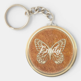 Gold Feestdagen Vibe Sleutelhanger