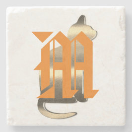 Gold Feestdagen Vibe Stenen Onderzetter