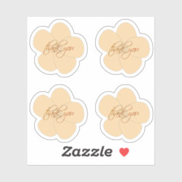 Gold Feestdagen Vibe Sticker