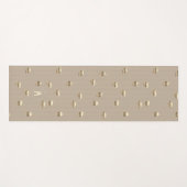 Gold Feestdagen Vibe Yogamat (Voorkant (horizontaal))