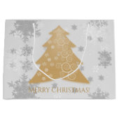 Gold Festive-kerstboom - cadeautas (Voorkant)