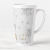 Gold Festive kerstboom latte Mok (Rechts)