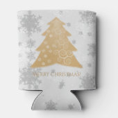 Gold Festive-kerstboomkoeler Blikjeskoeler (Achterkant)