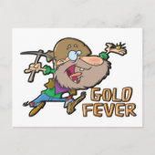 GOLD FEVER BRIEFKAART (Voorkant)