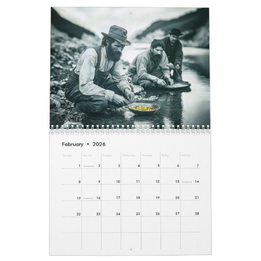 Gold Fever – Yukon Dreams Through Time Kalender (Feb 2026)