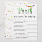 Gold Fiesta Cactus die het beste spel kent (Voorkant / Achterkant)